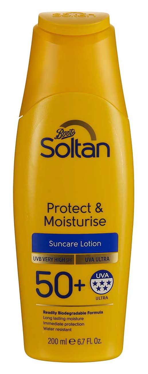 Soltan Protect & Moisturise Suncare Lotion Spf50+ 200ml