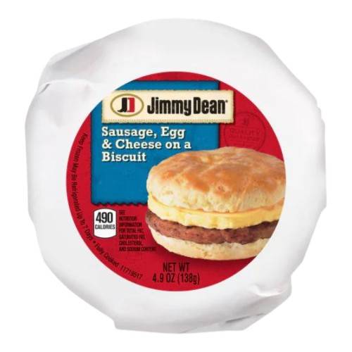 Jimmy Dean Sausage, Egg & Cheese Biscuit
