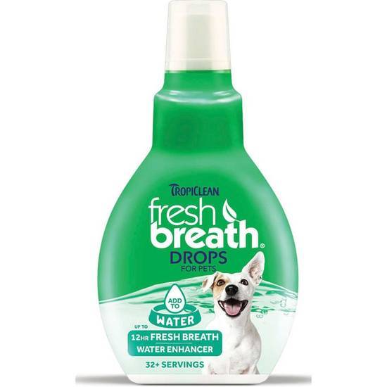 Tropiclean Fresh Breath Drops For Dogs