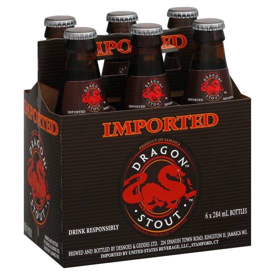 Dragon Stout Imported Beer (6 ct, 284 ml)