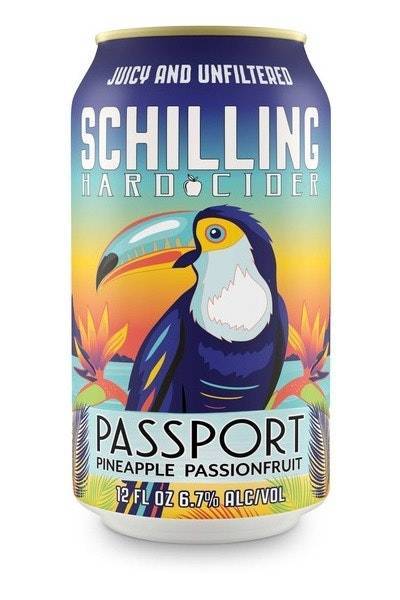 Schilling Cider Passport Pineapple Passionfruit (6 x 12 fl oz)