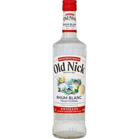 Old nick rhum blanc traditionnel (70 cl)