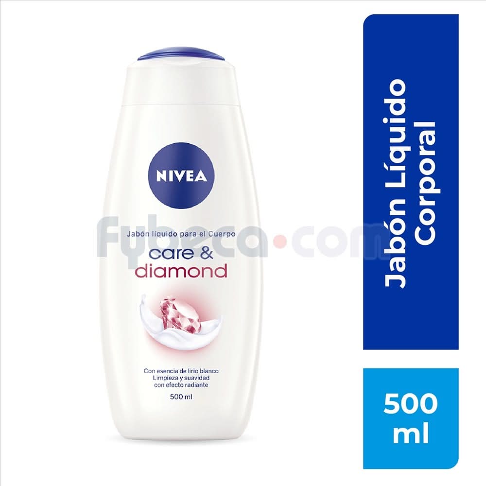 Jabon Liq Corporal Nivea Shower Diamond 500Ml