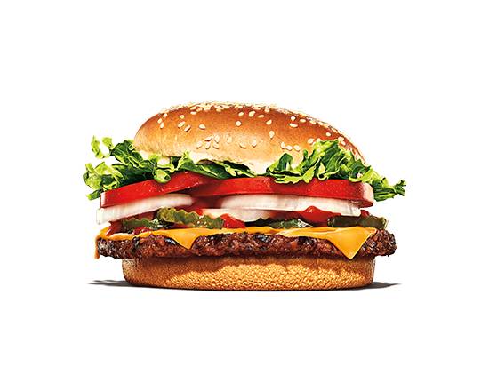 Impossible Whopper with Cheese