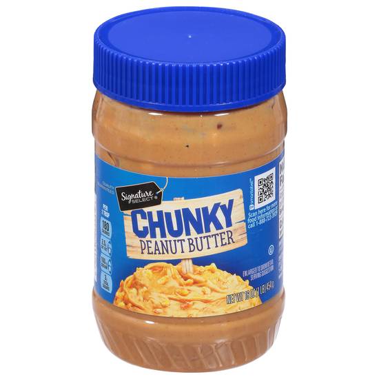 Signature Select Chunky Peanut Butter (16 oz)