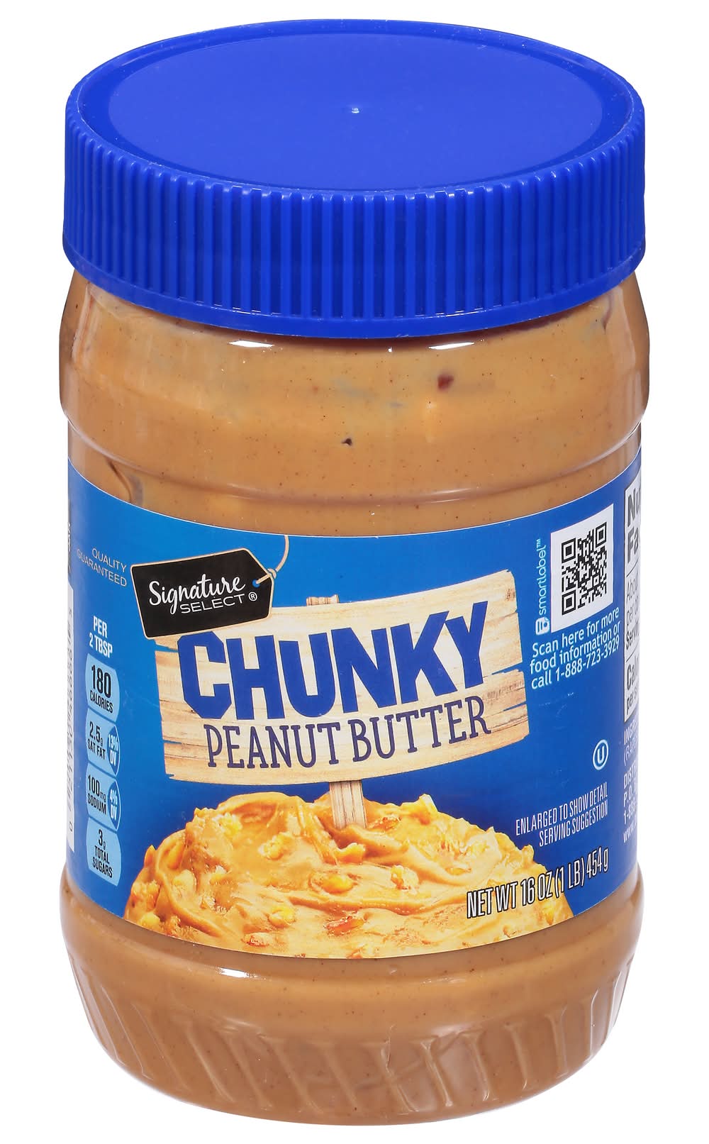 Signature Select Chunky Peanut Butter (16 oz)