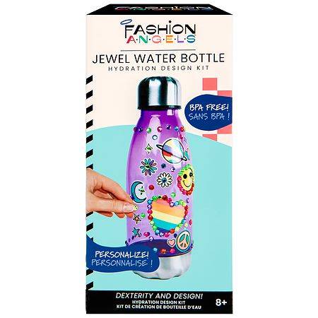 Fashion Angels Jewel Water Bottle Kit - 1.0 ea