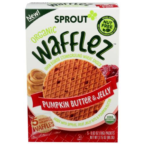 Sprout Organic Organic Pumpkin Butter & Jelly Wafflez