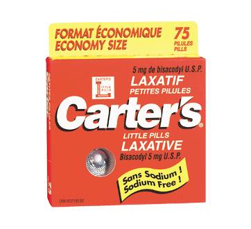 Carter's Laxative Bisacodyl Little Pills 5 mg (75 units)