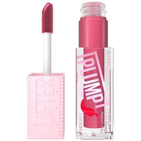 Maybelline New York Lifter Plump Lip Plumping Gloss With Chili Pepper And 5% Maxi-Lip - 0.18 fl oz