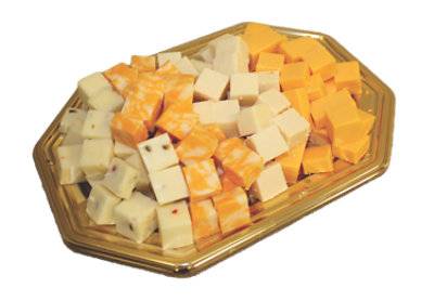 CUBED SNACK CHEESE TRAY