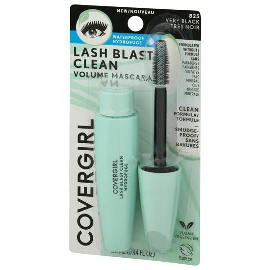 Covergirl 825 Very Black Lash Blast Clean Waterproof Mascara