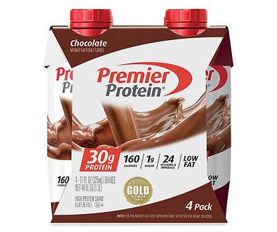 Premier Protein High Protein Shake (4 pack, 11 fl oz) ( chocolate)