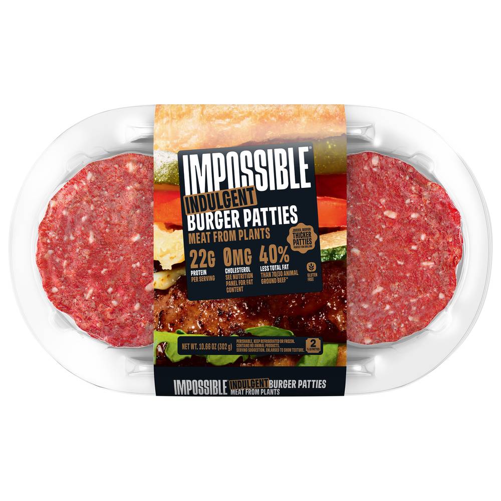 Impossible Indulgent Burger Patties (2 ct)