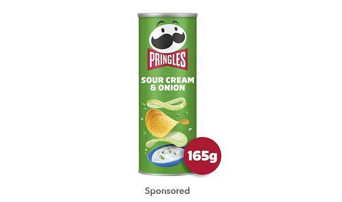 Pringles Sour Crm & Onion 165G