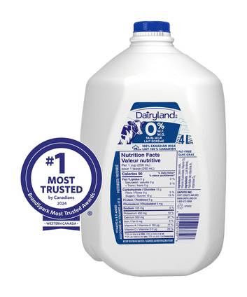 Dairyland 0% Skim Milk (4 L)