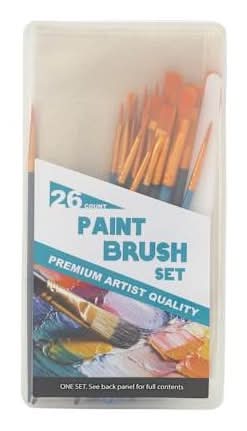 Paint Brush Set 26-Pack