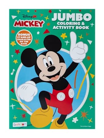 Licensed Jumbo Coloring & Activity Book Mickey Mouse