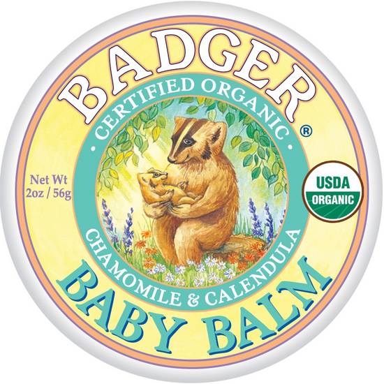 Badger Chamomile & Calendula Baby Balm (56 g)