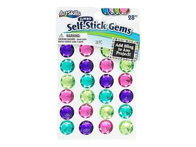 Artskills Jumbo Self-Stick Gems (assorted)