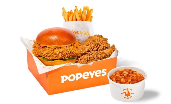 Large Spicy Chicken Sandwich BIG Box Meal