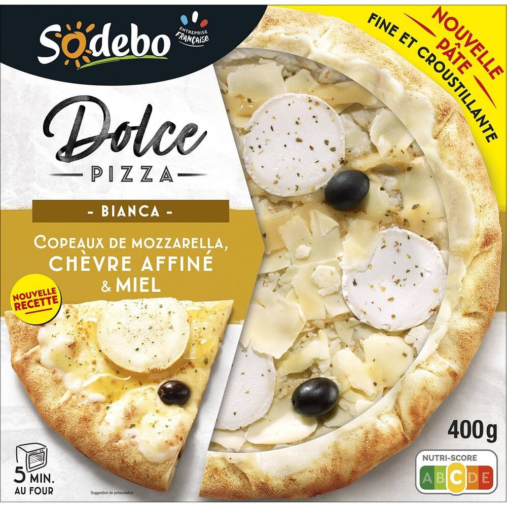 Sodebo - Pizza chèvre miel (400g)