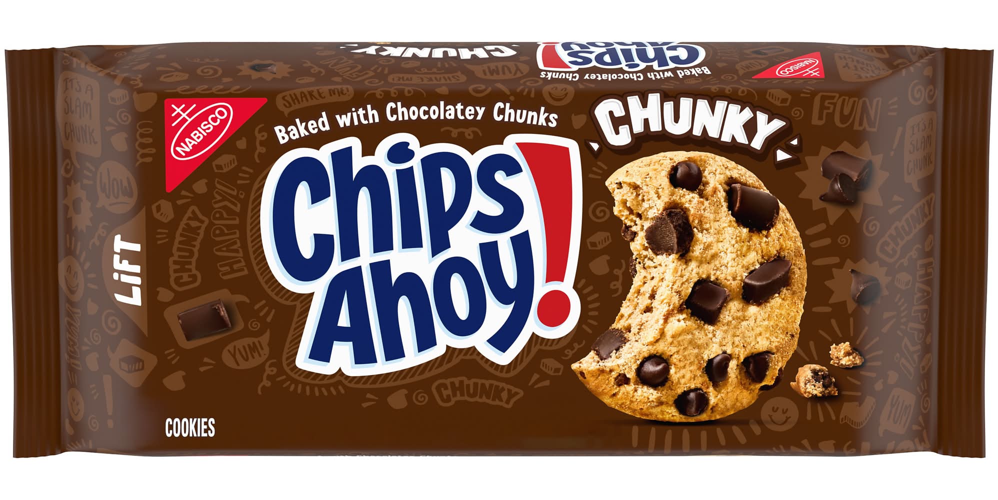 Chips Ahoy! Chunky Cookies, Chocolate (11.75 oz)