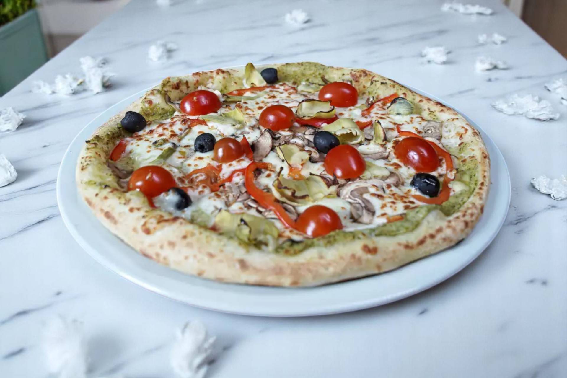 🍕Pizza végétarienne