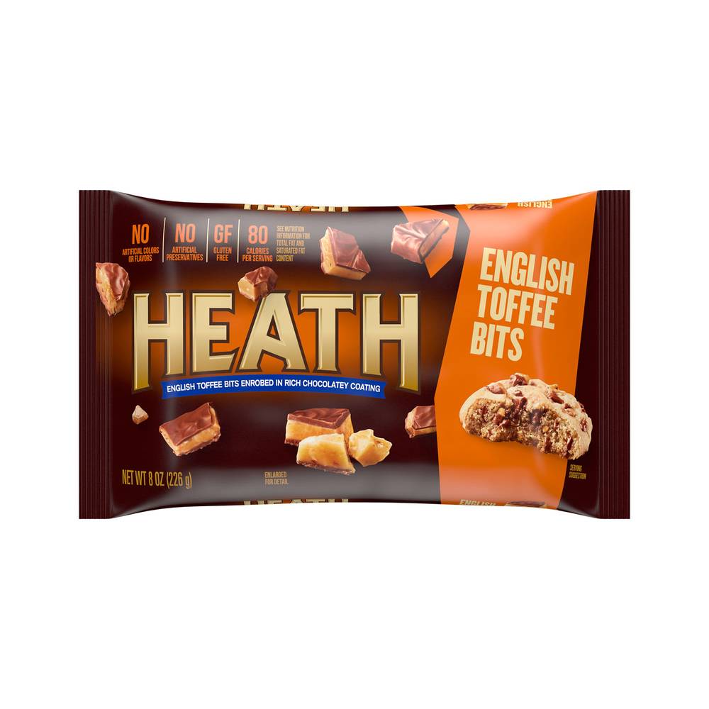 Heath English Toffee Bits, Milk Chocolate (8 oz)