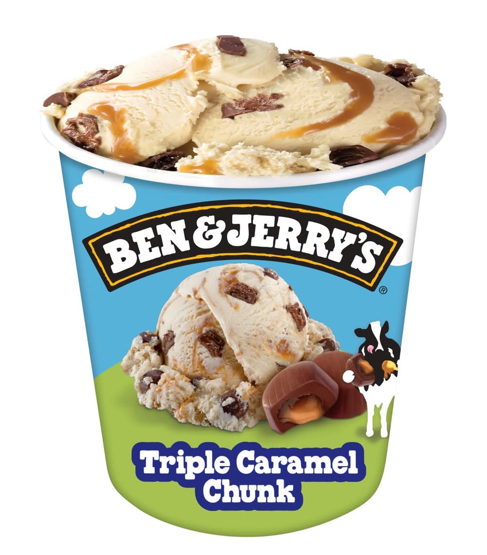 Ben & Jerry's 458ml Triple Caramel Chunk