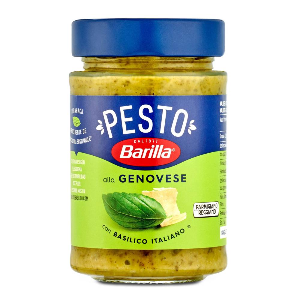 Salsa Pesto Alla Genovese Barilla Frasco 190 G