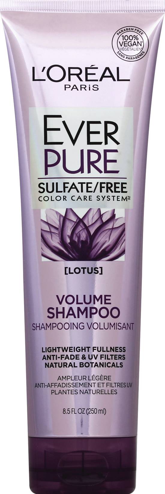 L'oreal Ever Pure Color Care System Lotus Volume Shampoo