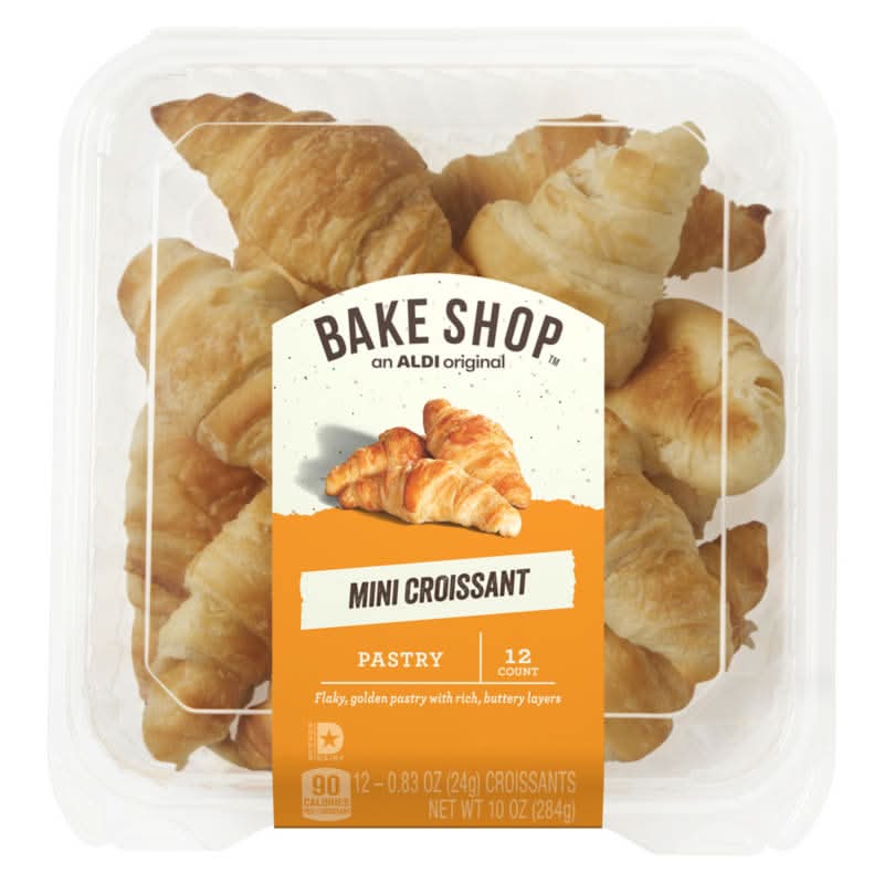 Bake Shop Mini Pastry Croissants (10 oz, 12 ct)