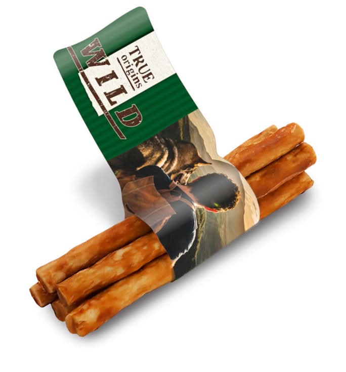 Wild snacks palos de colágeno naturales para perros · True Origins (5 un)