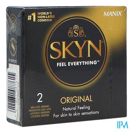 Manix Skyn Original Preservatifs 2 Préservatifs - Sexualité