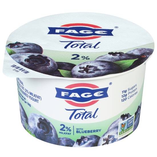 Fage Total 2% Lowfat Blueberry Greek Yogurt