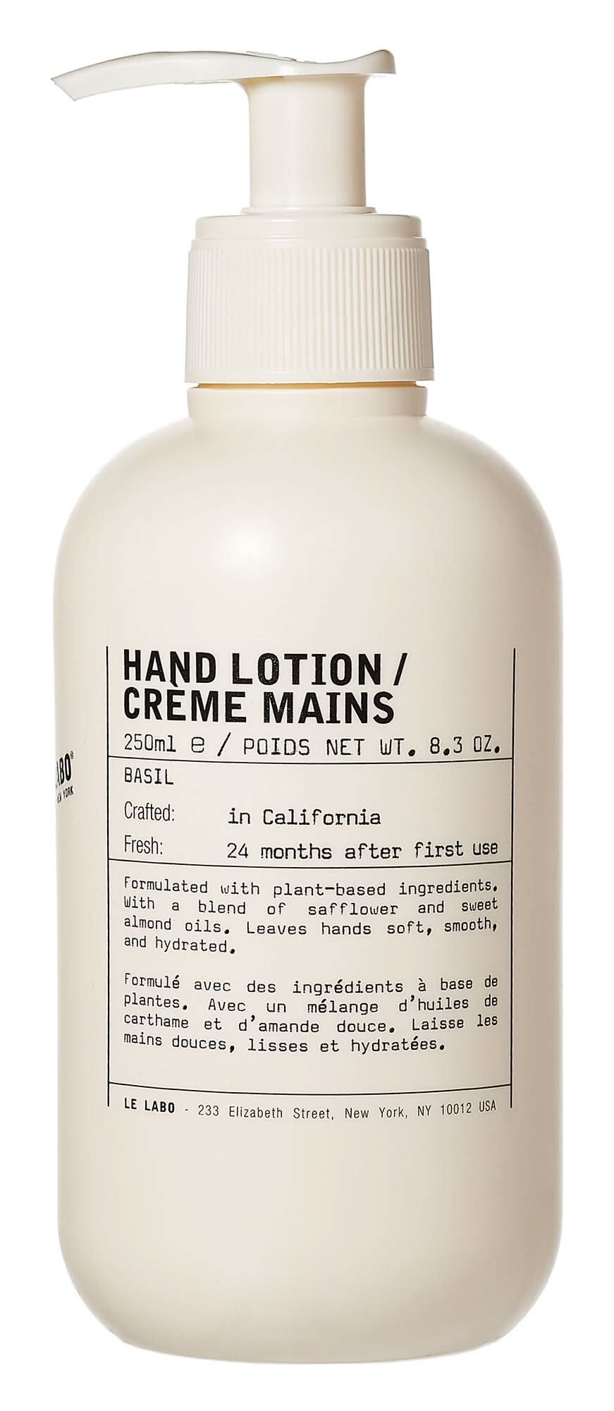 Basil Hand Lotion 250ml