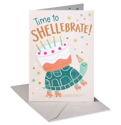 Carlton Cards Shellebrate Birthday Card