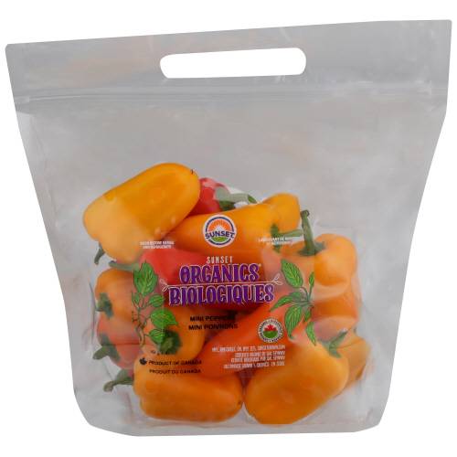 Mighty Minis Organic Mini Sweet Peppers Bag