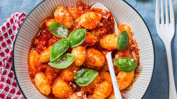 Gnocchi sauce tomate basilic