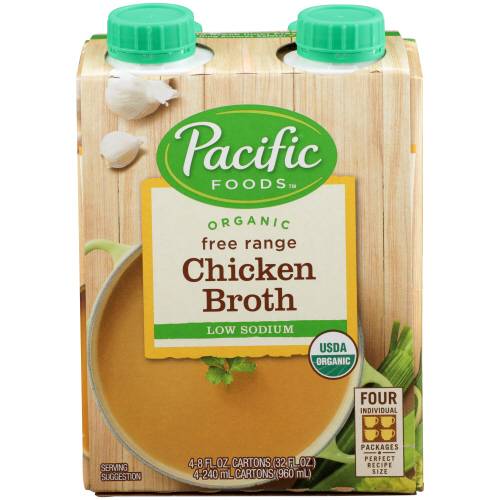 Pacific Foods Organic Low Sodium Chicken Broth