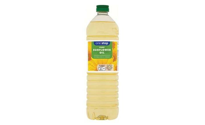One Stop Pure Sunflower Oil 1 Litre (393020)
