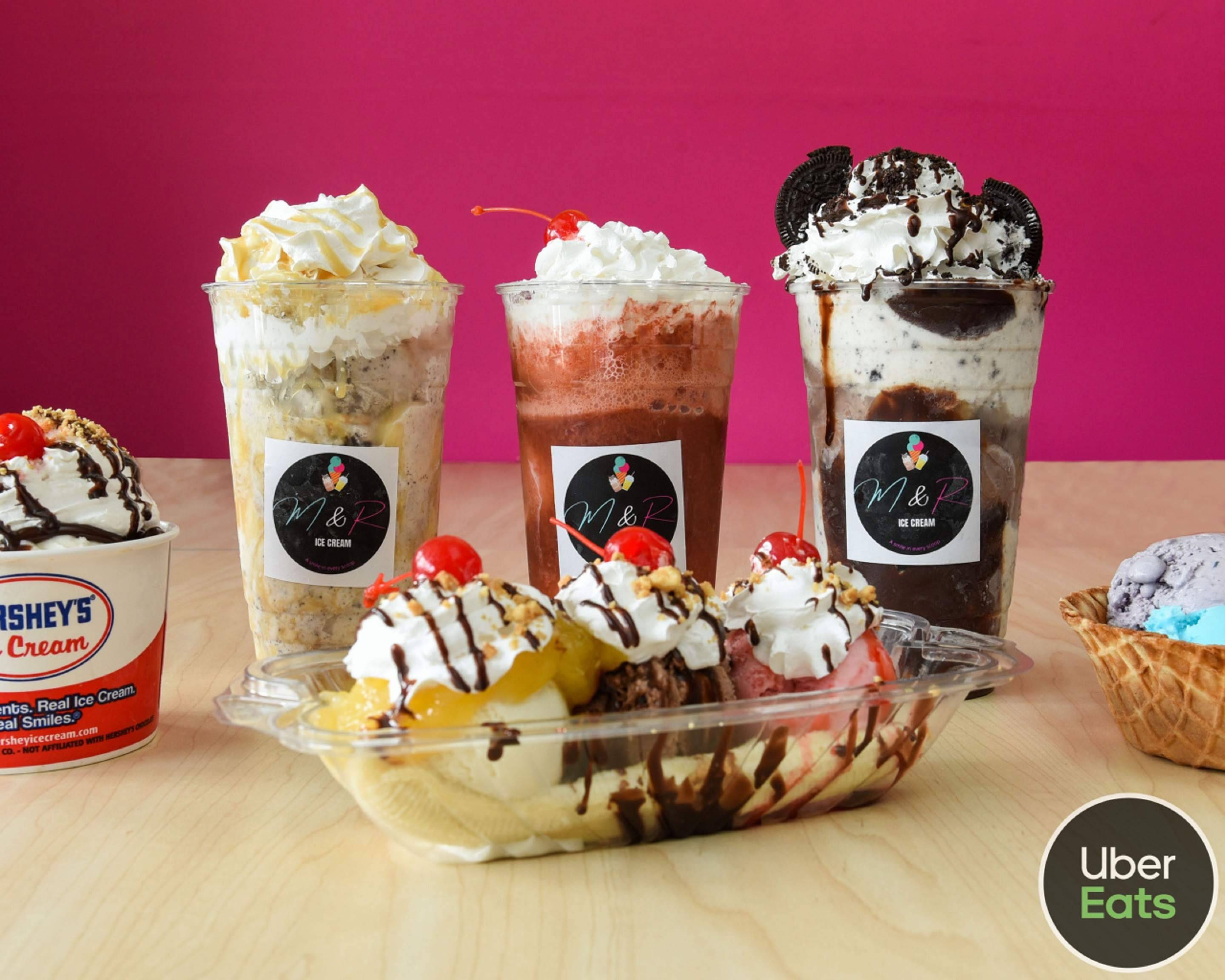 Order M&R ICECREAM Menu Delivery in Greensboro Menu & Prices Uber Eats