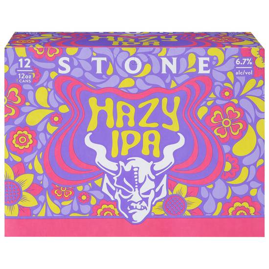 Stone Hazy Ipa Beer (12 ct, 12 fl oz)