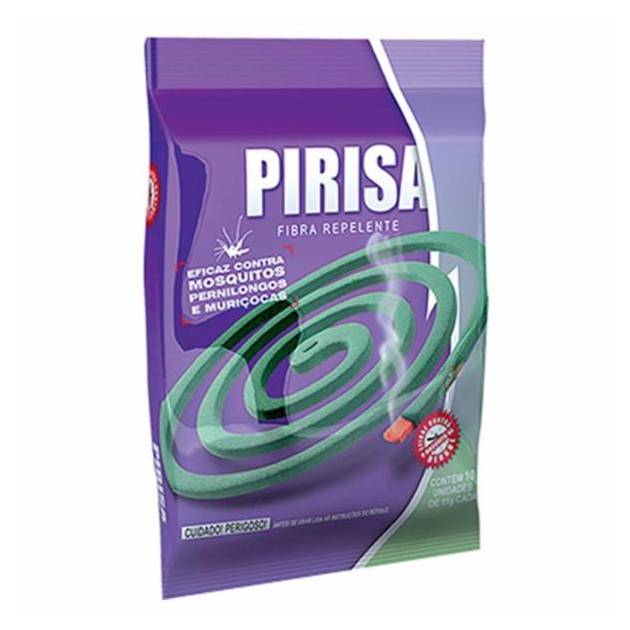 Pirisa repelente espiral (10 unidades)