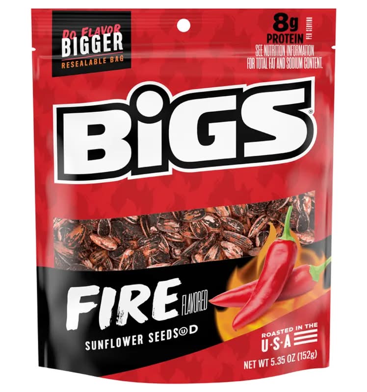 Bigs Sunflower Seeds Fire