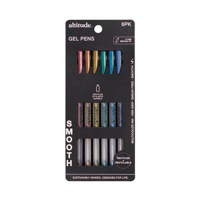 Altitude Smooth Gel Pens Set, Multicolor (6 ct)