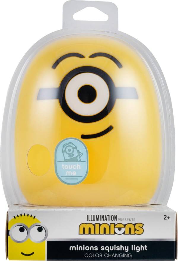 Minions Silicone LED Tabletop Lamp, Color Changing