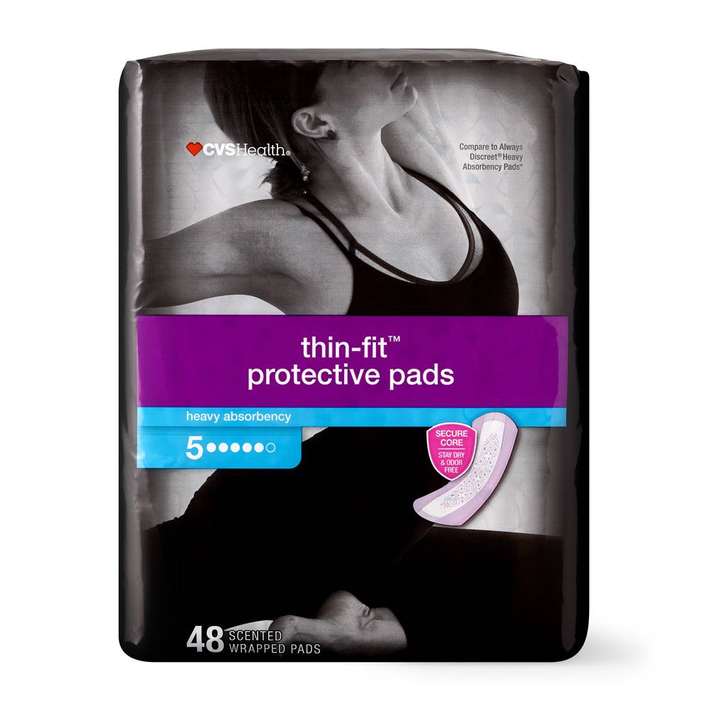 Cvs Health Thin Fit Heavy Absorbancy Protective Pads (female)
