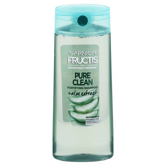 Garnier Fructics Pure Clean + Aloe Extract Fortifying Shampoo